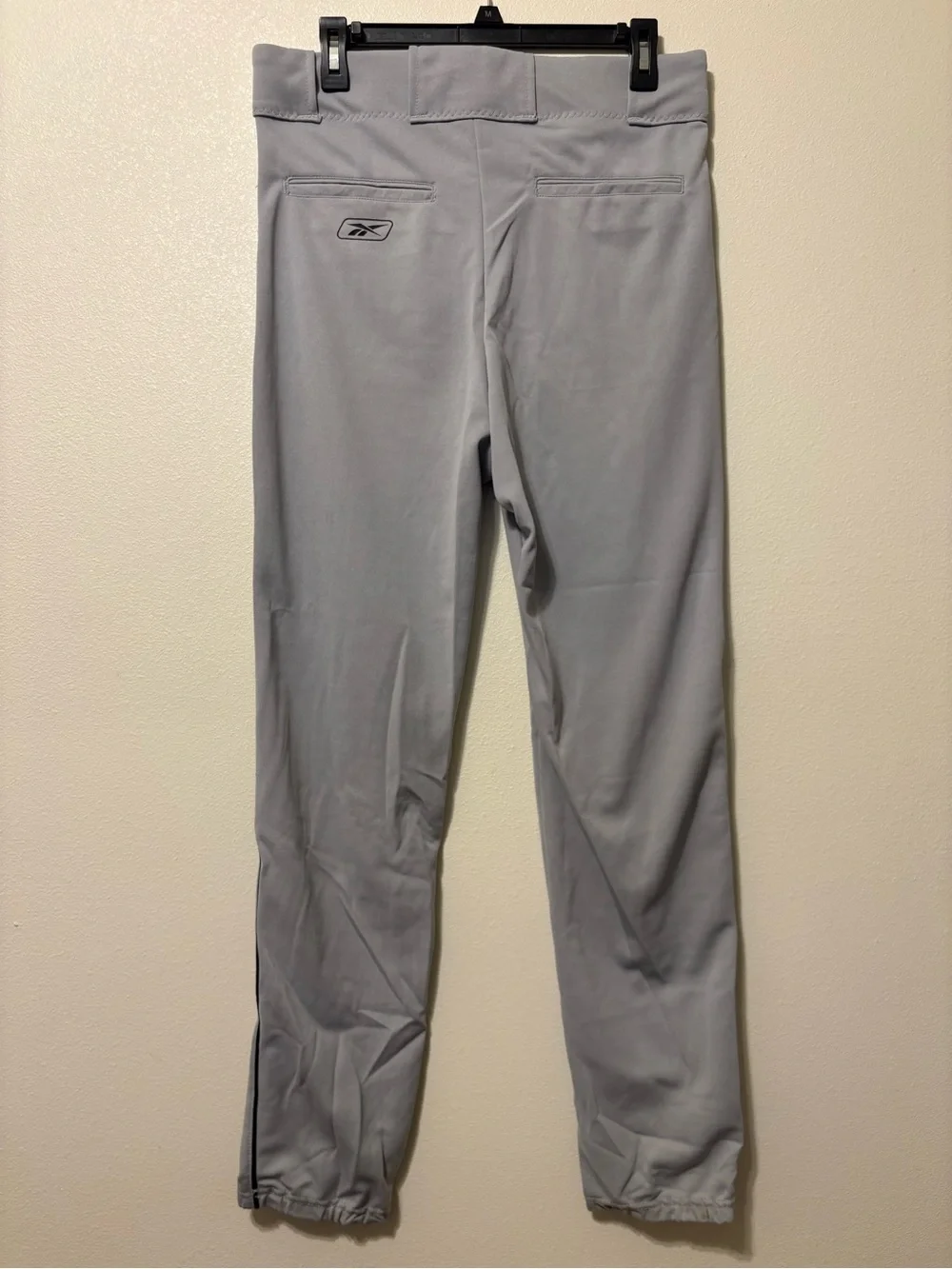 Reebok Light Gray Athletic baseball pants